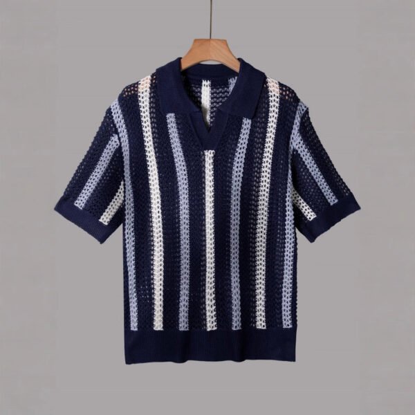 European And American Style Thick Needle Hollow Sweater