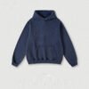 Men's Fashion Retro Velvet Padded Hooded Sweatshirt