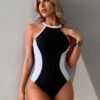 Women's One-Piece Casual Swimsuit