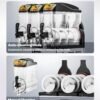 Commercial Slushy Machine 15Lx3 Tank Margarita Smoothie Frozen Drink Maker