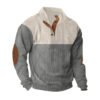 Spring And Autumn New Men's Stand-up Base Shirt Casual Sports Pullover