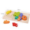 Children's Educational Toys Wooden Three-dimensional Montessori