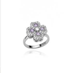 ba42026b-8b79-4b05-80b5-511d3a4192f0.jpg Rotate Rings For Women,Zircon Stainless Steel Open Adjustable Ring Gift Jewelry