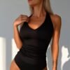 Women's One-Piece Casual Swimsuit